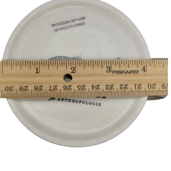 Anthropologie Dog Coffee Mug Florence Balducci Sunglasses White Puppy Boho Cup - Picture 8 of 9